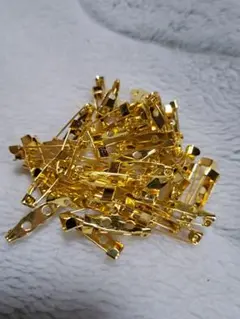 金 ブローチピン 約50個