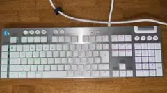 【ジャンク・白】Logicool G813 有線ゲーミングキーボードのサムネイル