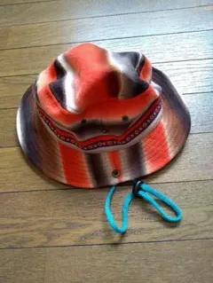 新品　アウトドア　サファリハット　ツーウェイ　帽子　秋冬用