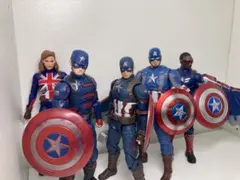 まとめ売り　マーベルレジェンド　4体セット　スパイダーマン　キャプテンアメリカ まとめ売り マーベルレジェンド 4体セット スパイダーマン