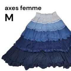 d*2様 axes femme M フレアスカート グラデーション　【37】