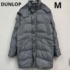DUNLOP 中綿　ダウンジャケット　コート　グレー　M ジャンパー