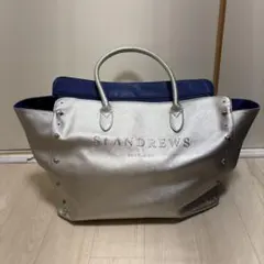 St ANDREWS SCOTLAND ゴルフ トートバッグ シルバーのサムネイル