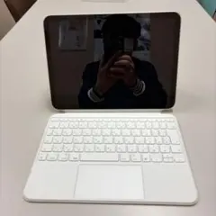iPad本体 ホワイト キーボード付き