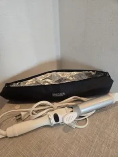SALONIA カールヘアアイロン 収納ケース付き