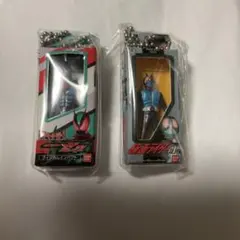 【新品】仮面ライダー ソフビパッケージチャーム 2点セット
