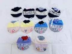 【GW特別企画】インド刺繍　ミニ巾着セット