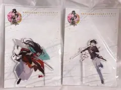 5/9処分 刀剣乱舞 五周年記念祝画 アクスタ 和泉守兼定 堀川国広 土方組
