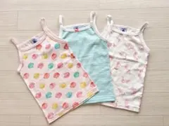 【新品未使用】プチバトー キャミソール 3枚セット 4ans 104㎝