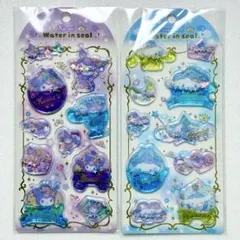 正規品　ウォーターインシール　クロミ　シナモロール　2枚セット