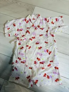 金魚の甚平　ジンベイ　90サイズ　女の子用