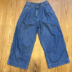 デニムパンツ ワイド デニム