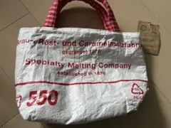 美品　ハンドメイド　六甲ビール　コラボクラフトバッグ