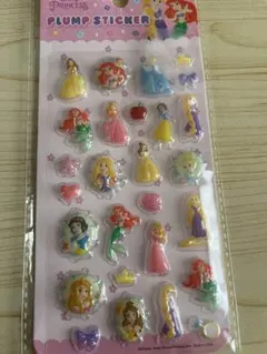 立体シール(ディズニープリンセス)未開封。