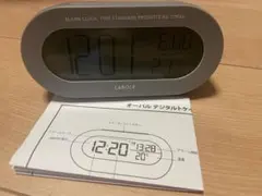 LAKOLE デジタルアラーム時計