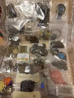ハンドメイド アクセサリー パーツセット ※ジャンク品