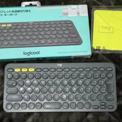 ロジクール ワイヤレスキーボード K380BK 薄型 Bluetooth