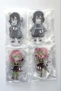 鬼滅の刃 繋がるアクリルスタンド 伊黒小芭内 甘露寺蜜璃