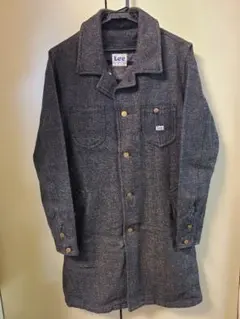 Lee ライナー付き ヘリンボーン ショップコート M