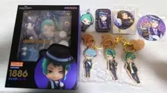 ツイステ　ジェイド　ねんどろいど　缶バッジ　フロイド　アズール　チャーム