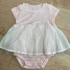 ナルミヤインターナショナル　80㎝　女の子ロンパース ワンピースのサムネイル