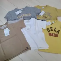 BRANSHESFOKIDSしまむらキッズ Tシャツ4点 １００タグ付き未使用