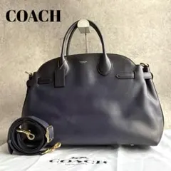 【極美品】COACH エンパイア キャリーオール 2way ショルダーバッグ