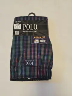 POLO リラックスフィット チェック柄 トランクス LL