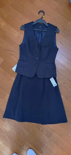 制服スーツFOLKベストとフレアスカートセット