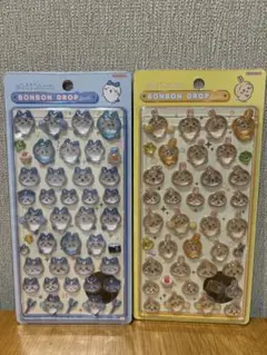 BONBON DROP シール ちいかわ ハチワレ うさぎ 2枚