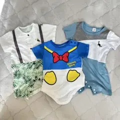 ロンパース3着セット