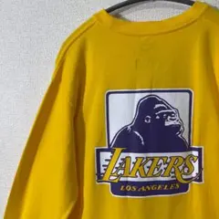 XLARGE×NEWERA×NBA LAKERS コラボ ロンT Tシャツ M