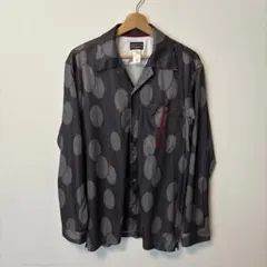【4/24まで出品】patagonia Rhythmリズムシャツ ドット総柄　M 4/24まで出品】patagonia Rhythmリズムシャツ ドット総柄 M - メルカリ