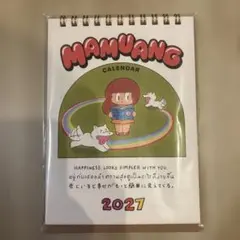 マムアンちゃん2027年卓上カレンダー初回特典ステッカー1枚&ステッカー2枚