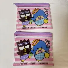 スシロー×はぴだんぶい　はぴなついぇい　ファスナーポーチ