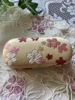 ゴールド✨桜柄　印鑑ケース　訳あり
