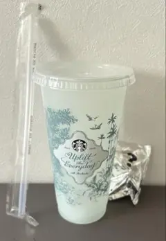 スタバ ミステリーカラーチェンジングリユーザブルコールドカップ べアリスタ