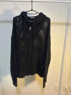 A‘gem/9×.kom メッシュ ジップ パーカー　y2k