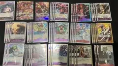 赤紫ロジャー構築済みデッキ　スリーブ付き