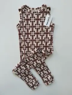 misha 花鉄 baby snap overall 18-24m