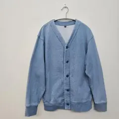 ＊訳あり ＊ ユニクロ デニム風カーディガン Mサイズのサムネイル