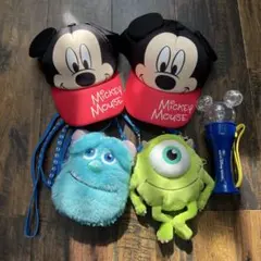 ディズニー キャップ・パスケース・ライトセット
