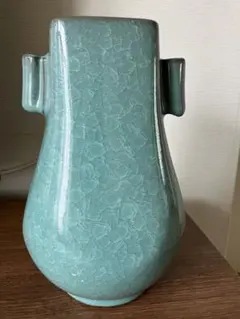 ヴィンテージ　花瓶　ブルー系のサムネイル