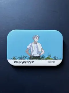 WIND BREAKER ED場面写マットスクエア缶バッジ　梅宮一