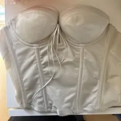 mirrormirrorストラップレスホワイトブラジャー C70