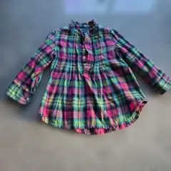Ralph Lauren チェック柄シャツ 2/2T