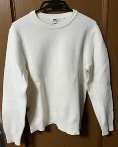 ウォッシャブルミラノリブクルーネックセーター　Sサイズ