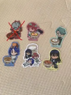 アニメキャラクター ステッカー 5枚セット ガンダムキャラクター シール