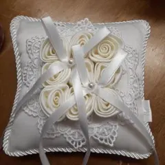 「結婚式」4℃のリングピロー