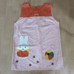 miffy ミッフィー エプロン チェック　保育士のサムネイル